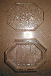 Oct. Rose Pour Box, Plastic Mold - 