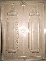 8oz Baby Bottle Soap, Plastic Mold - 